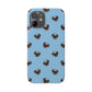 Pug Pattern Snap Case