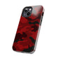 Red Camouflage Tough Case