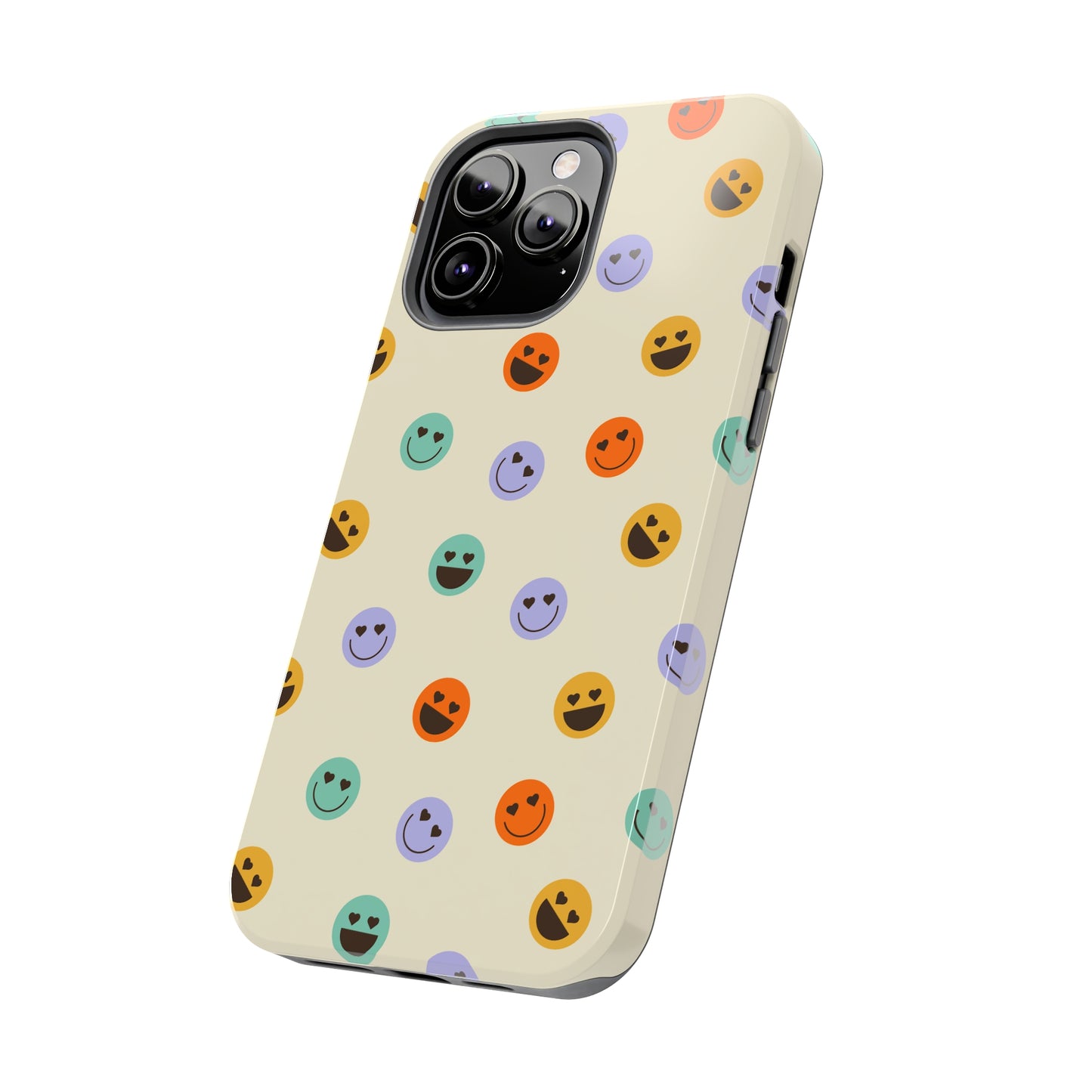 Smileys from 70s Tough iPhone Case