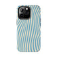 Aqua Swirl Tough iPhone Case