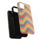 Wavy Pattern Tough iPhone Case