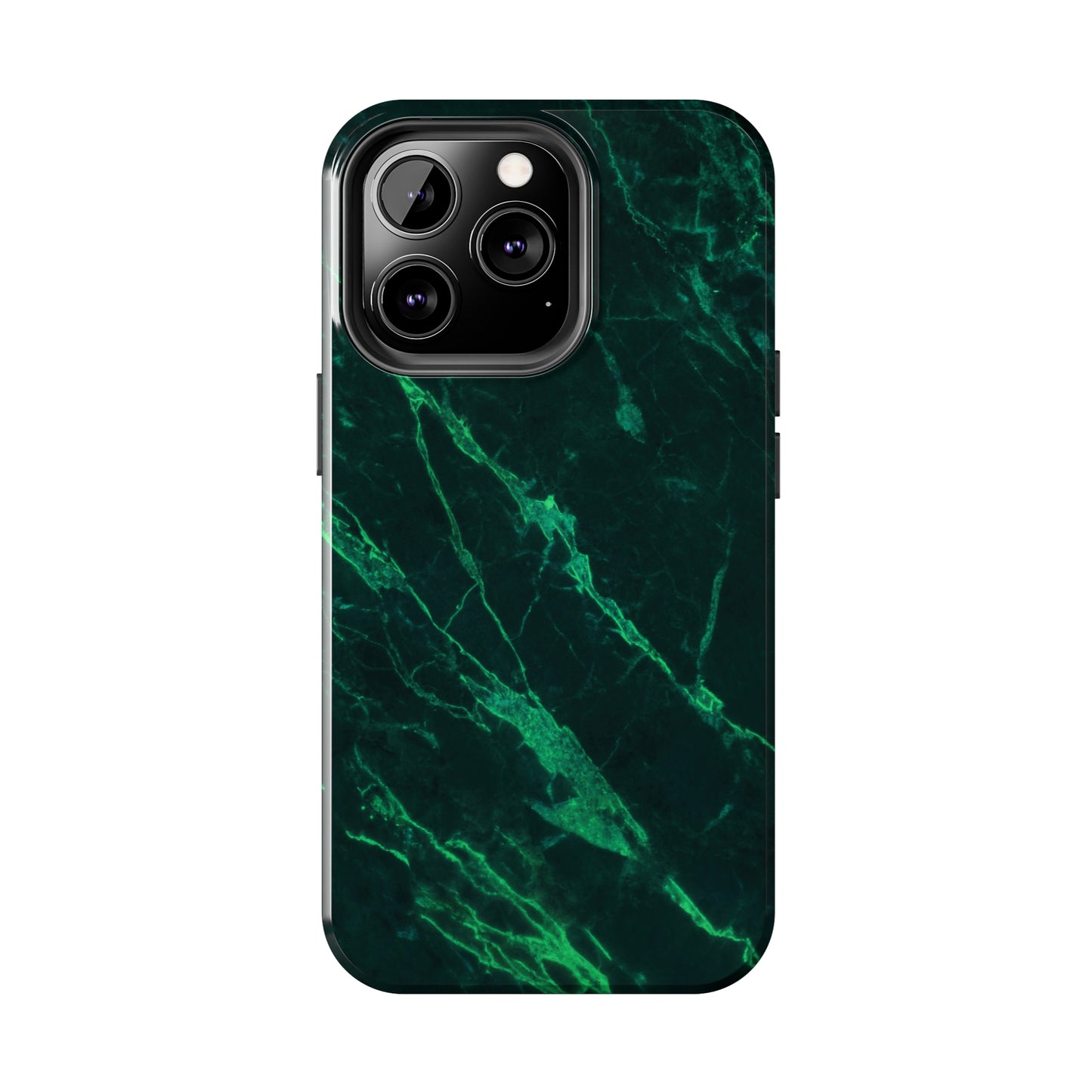 Dark green marble pattern Tough Case