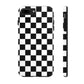 Black and white checks Tough Case