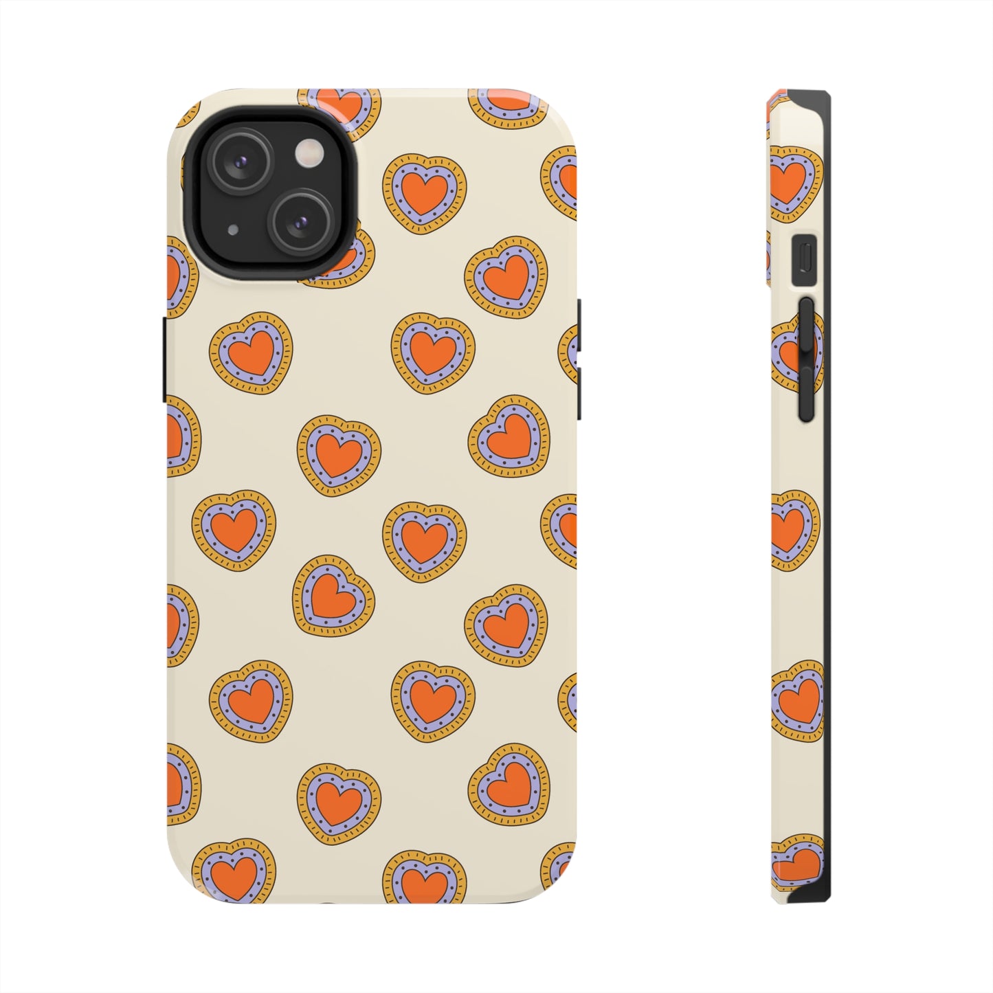 Groovy Heart Tough iPhone Case