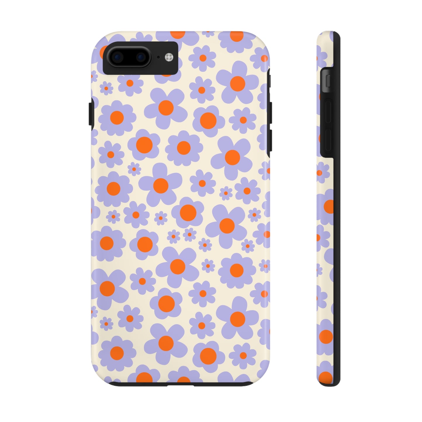 Groovy Flowers Tough iPhone Case