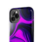 Purple liquid marble pattern Tough Case