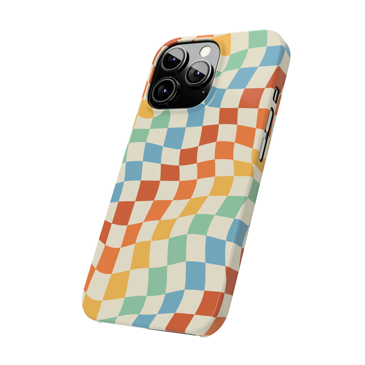 Retro Crazy Checkers Snap Case