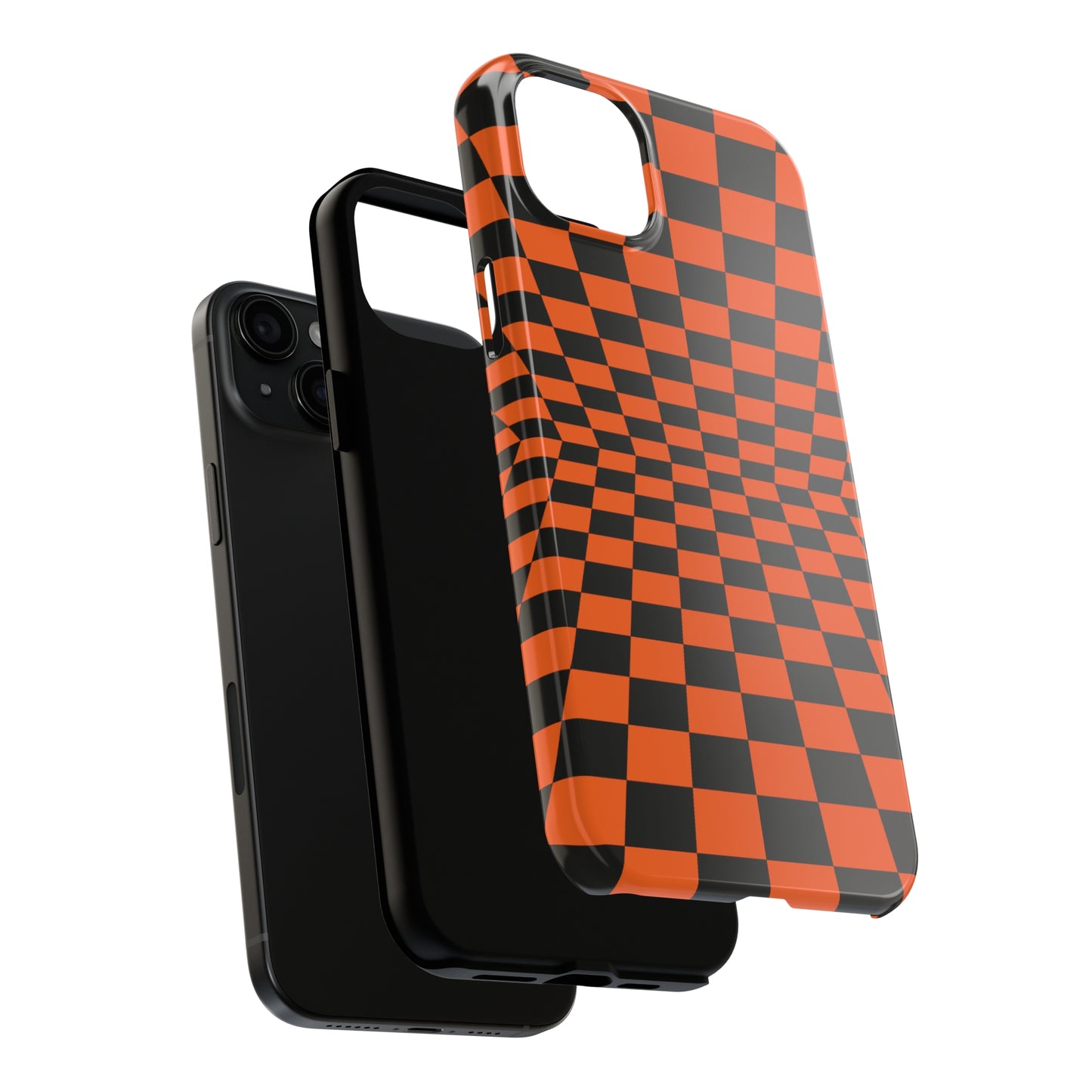 Merging Checkers Tough iPhone Case