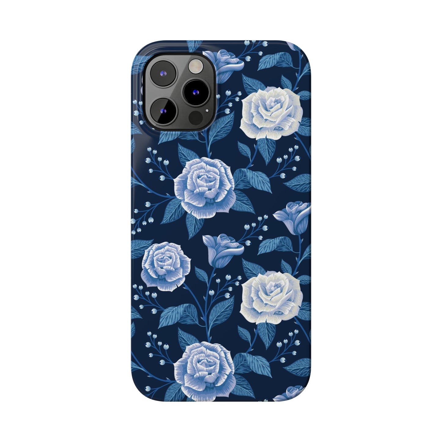 Midnight Rose Snap Case