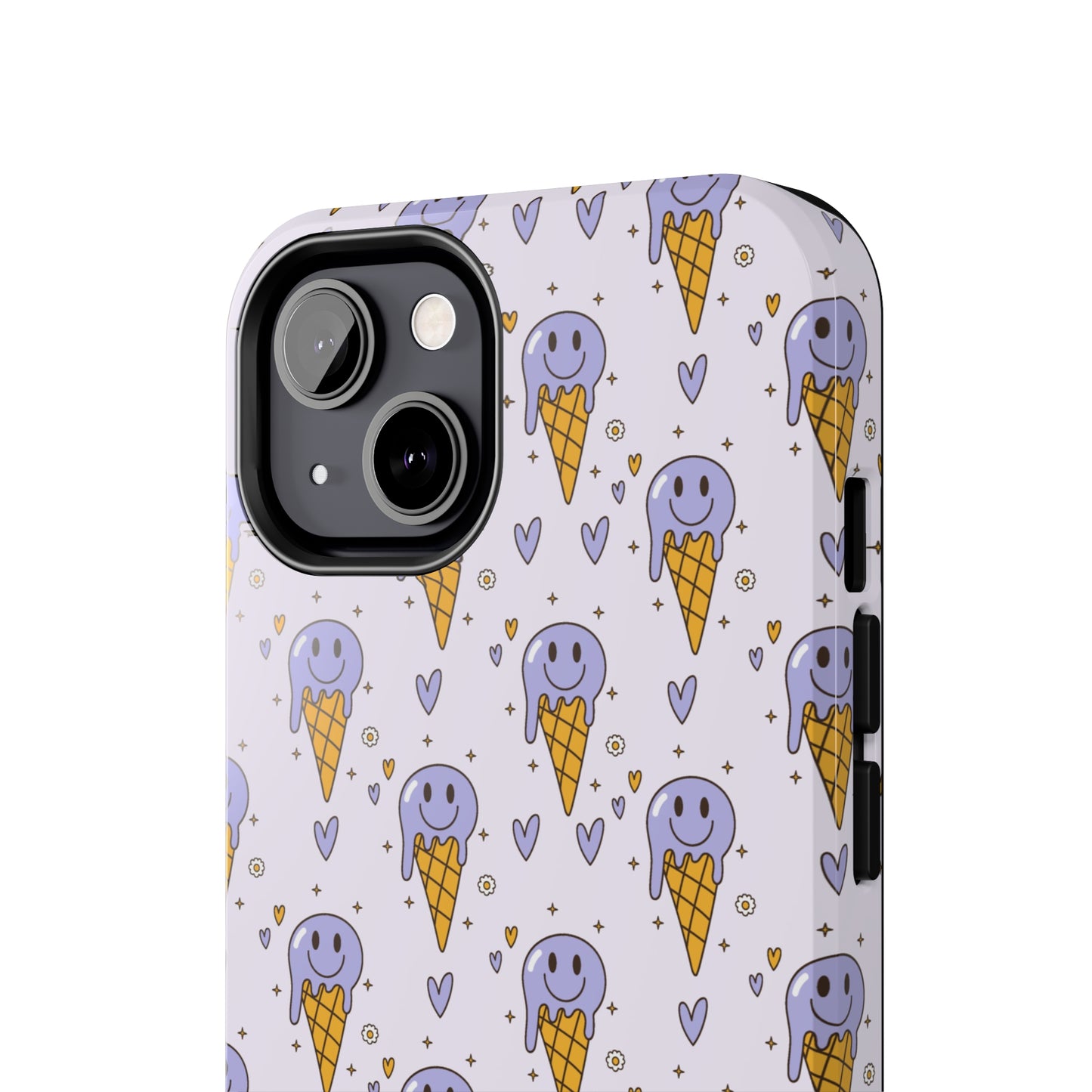 Blueberry Ice Cream Tough iPhone Case