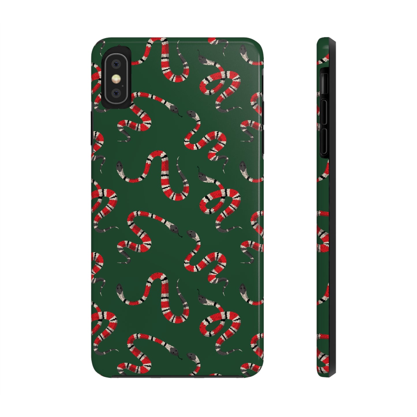 Snake Pattern Tough iPhone Case