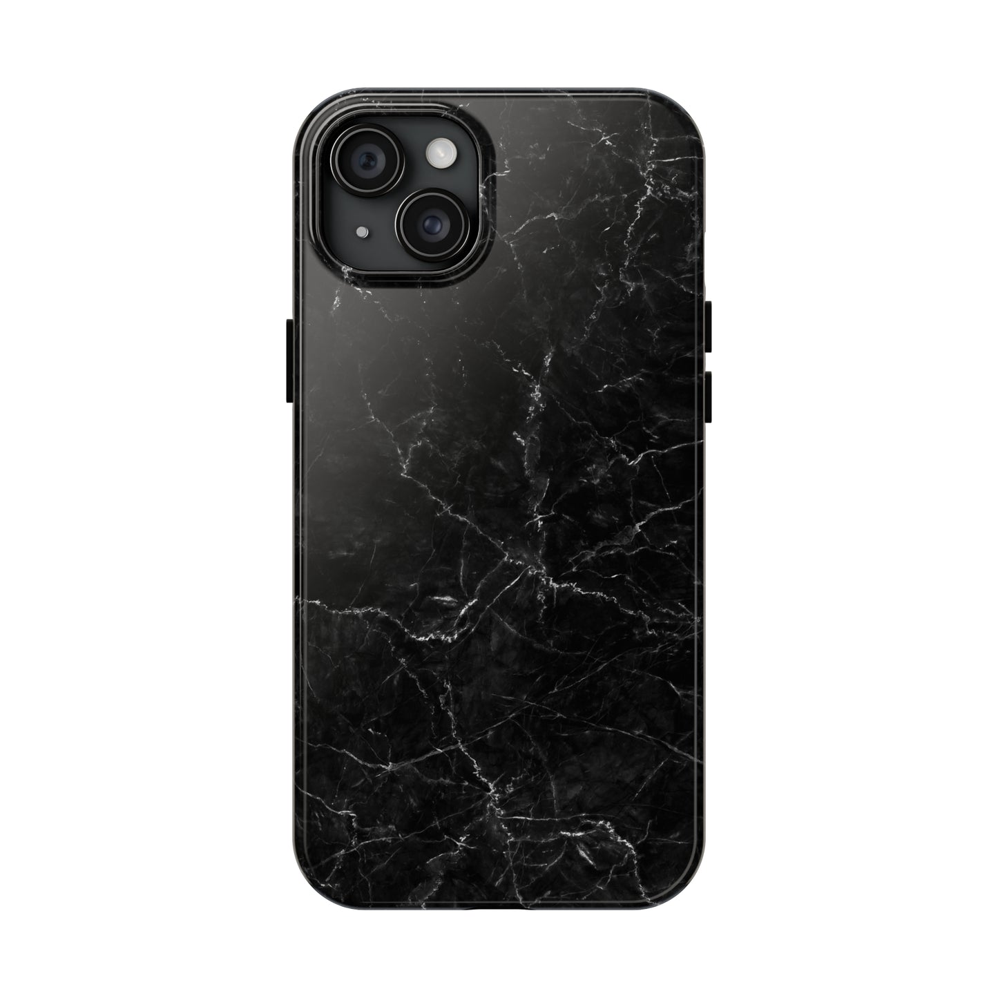 Marquina Black Tough iPhone Case