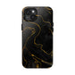 Black Mirage Tough iPhone Case