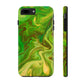 Melted Peridot Tough iPhone Case