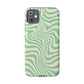 Pistachio Swirls Snap Case