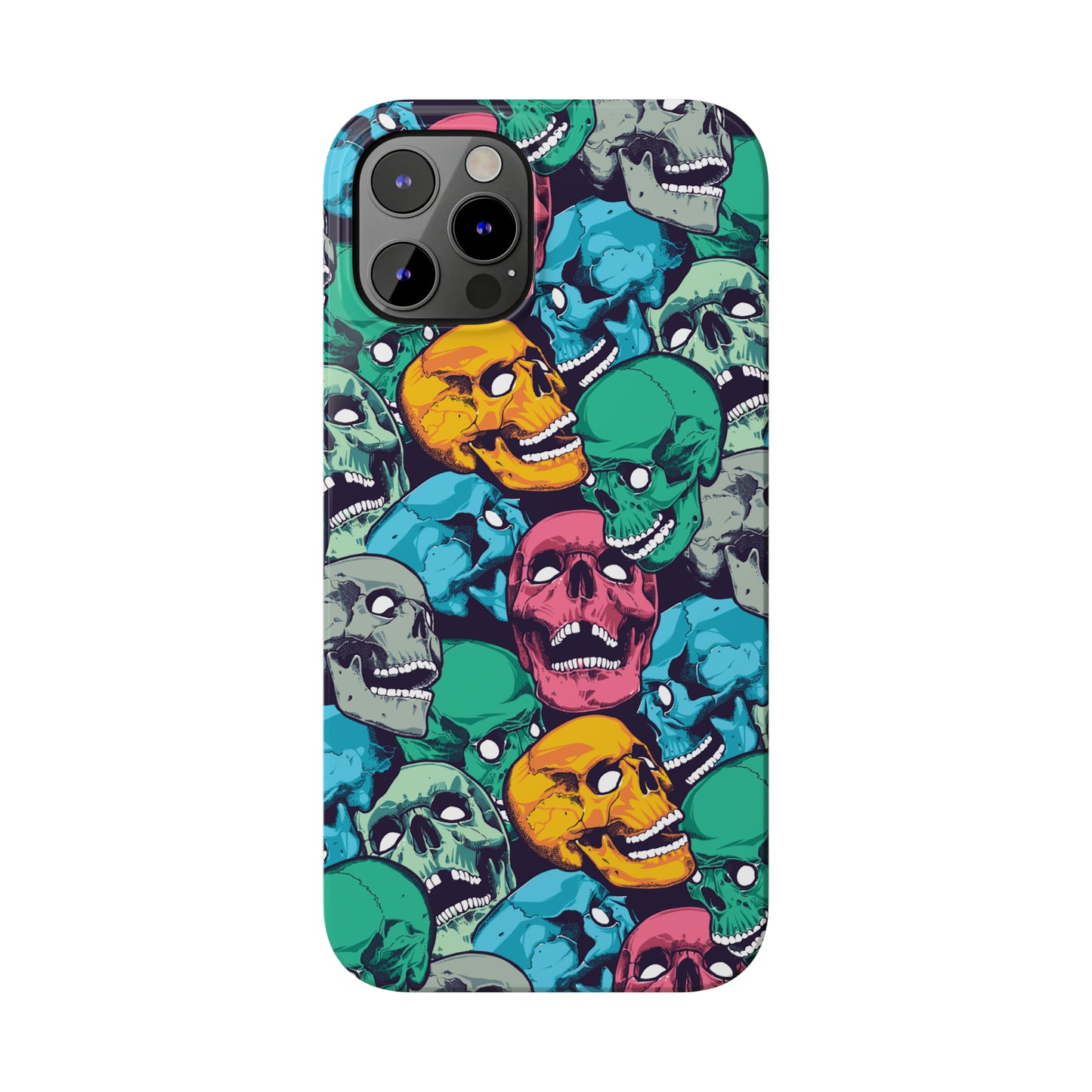 Pop Art Skulls Snap Case