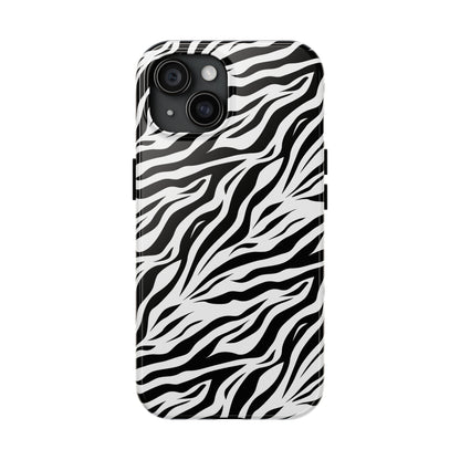 White Bengal Tiger Tough iPhone Case