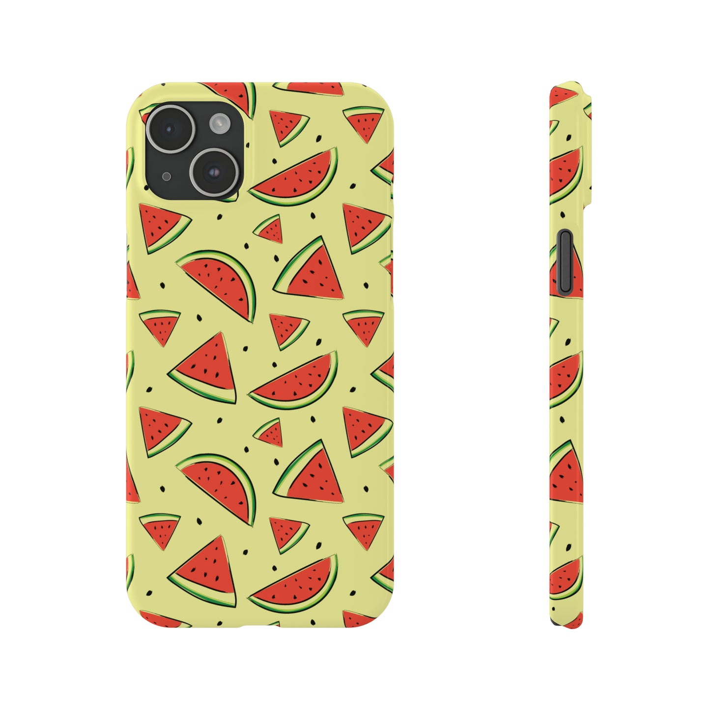 Watermelon Pattern Snap Case