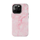 Pink Marble Tough iPhone Case