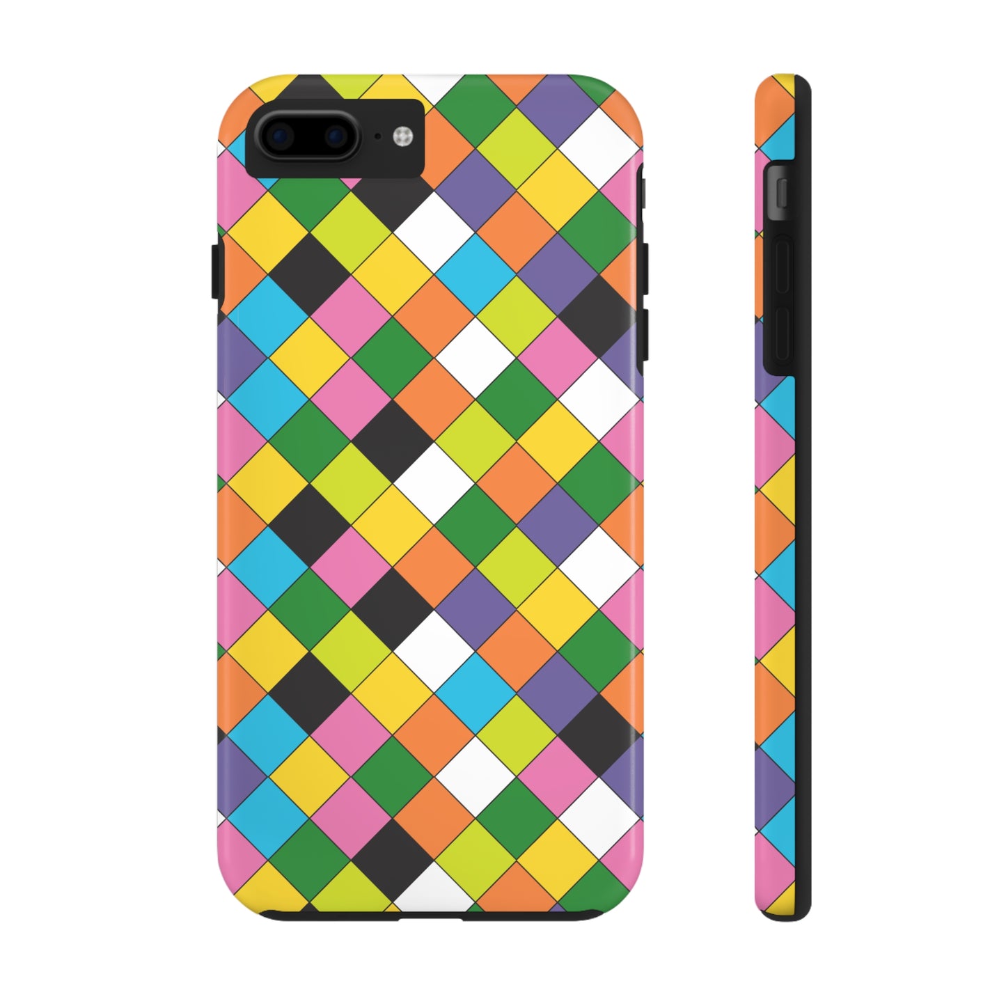 Cross Checkers Tough iPhone Case