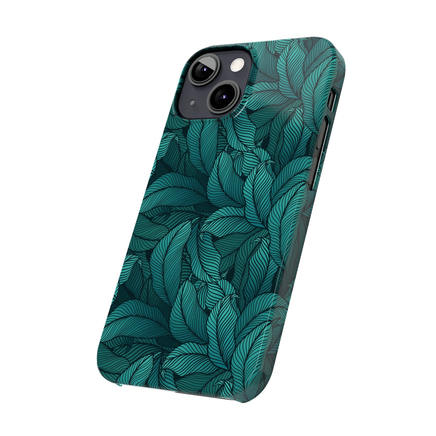 Tropical Leaves Snap Case