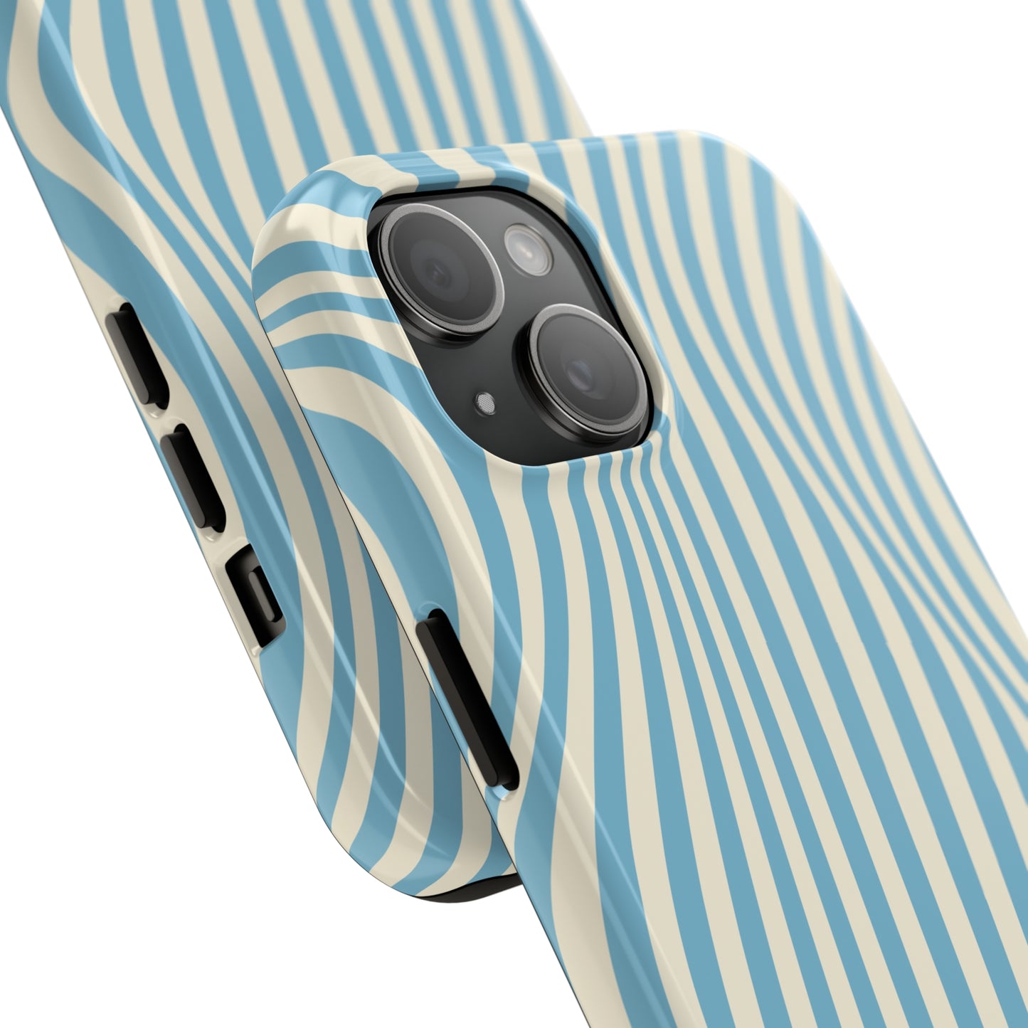 Aqua Swirl Tough iPhone Case