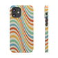 Retro Swirl Snap Case