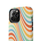 Retro Swirl Tough iPhone Case