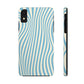 Aqua Swirl Tough iPhone Case