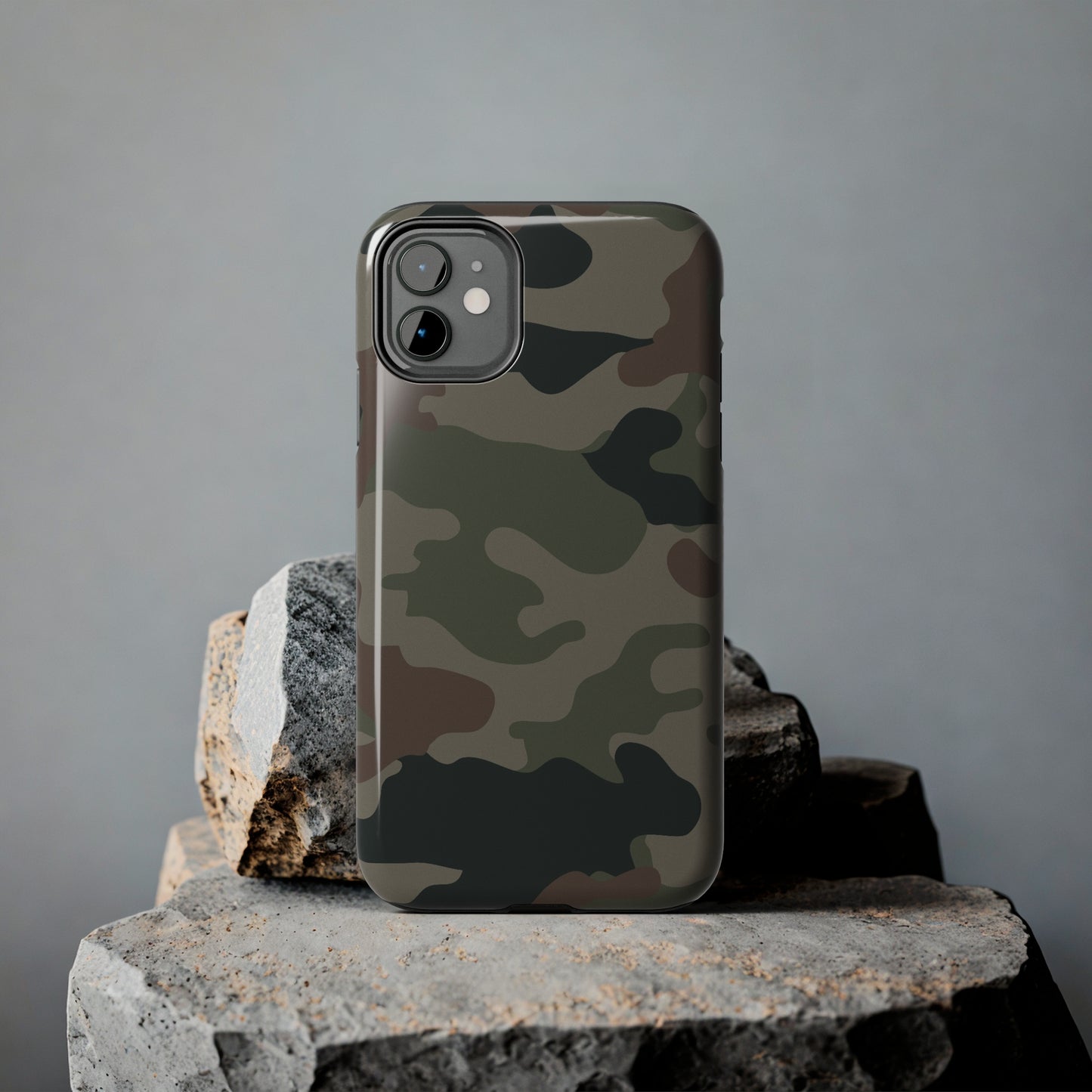 Dark Camouflage Tough Case