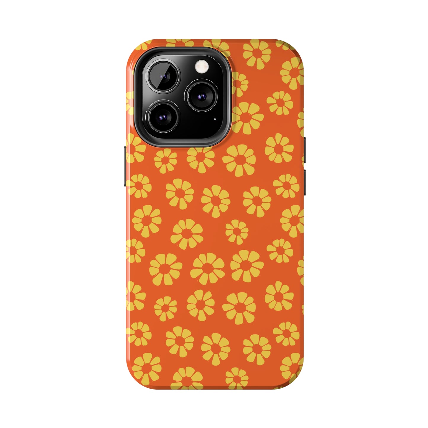 Maio laranja Pattern Tough iPhone Case