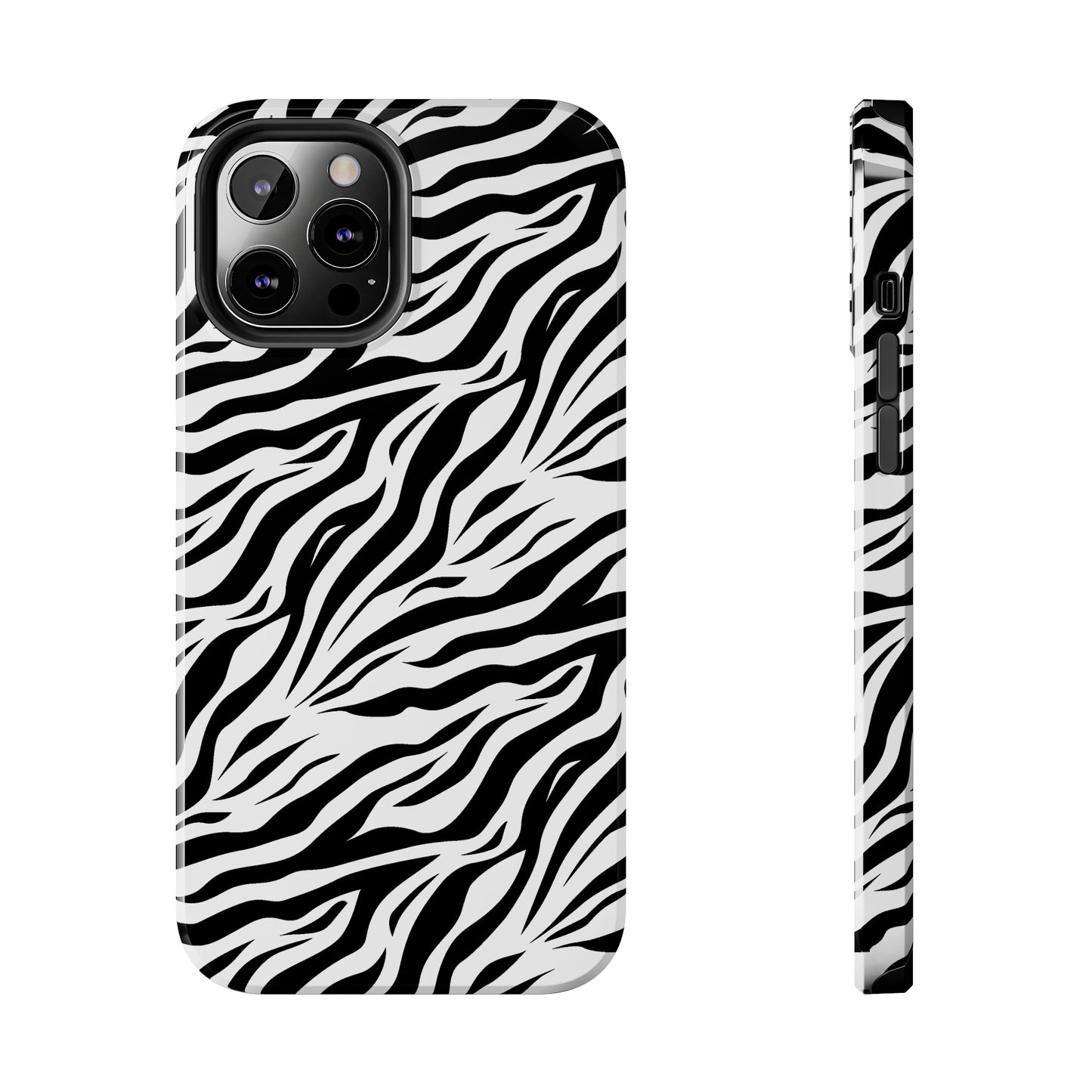 White Bengal Tiger Tough iPhone Case