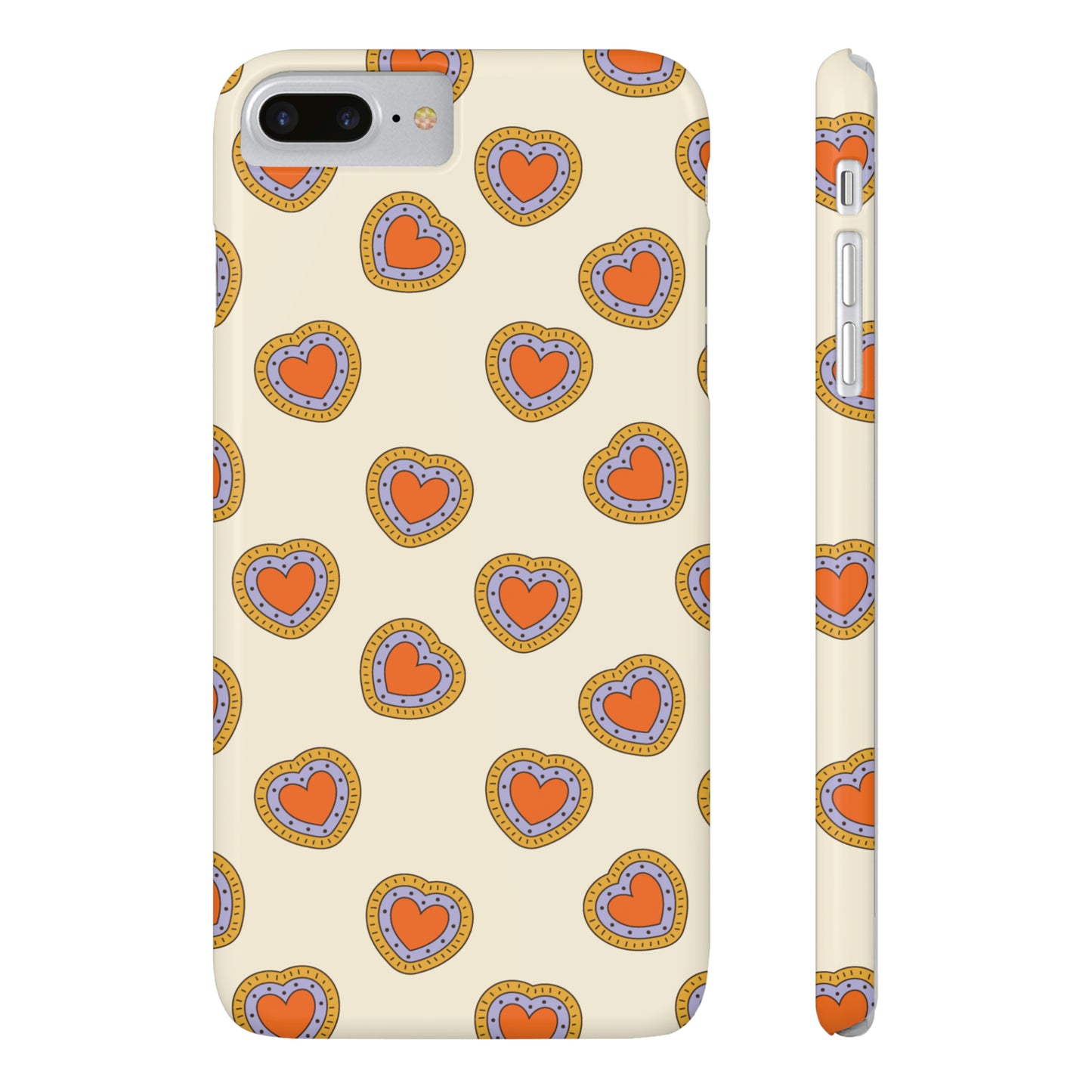 Groovy Heart Snap Case