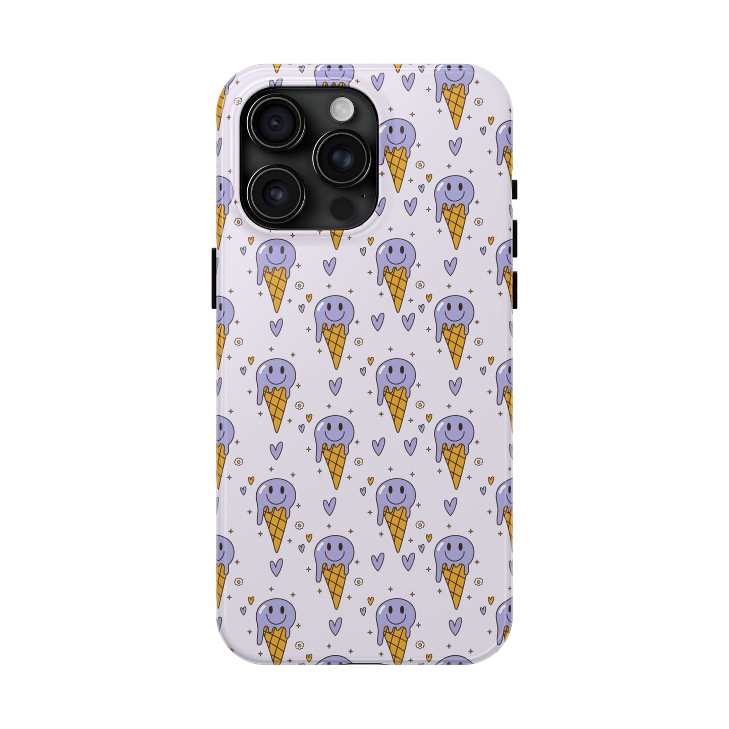 Blueberry Ice Cream Tough iPhone Case