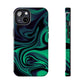 Misty Emerald Tough iPhone Case