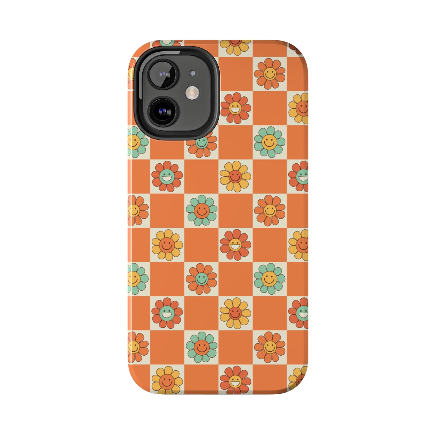 Retro Daisies Tough iPhone Case