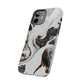 Misty Marble Tough iPhone Case