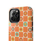 Retro Daisies Tough iPhone Case