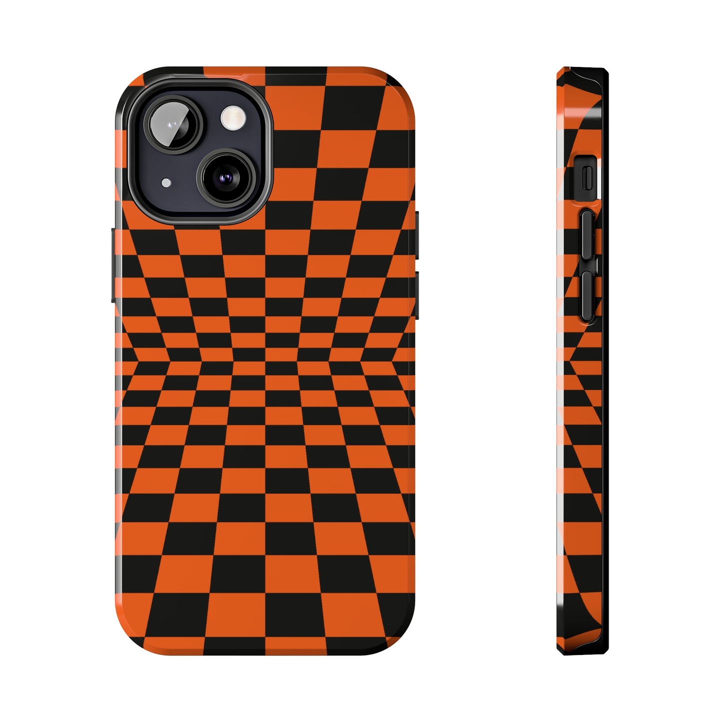 Merging Checkers Tough iPhone Case