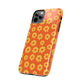 Maio laranja Pattern Tough iPhone Case