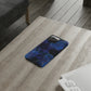 Blue marble pattern Snap Case