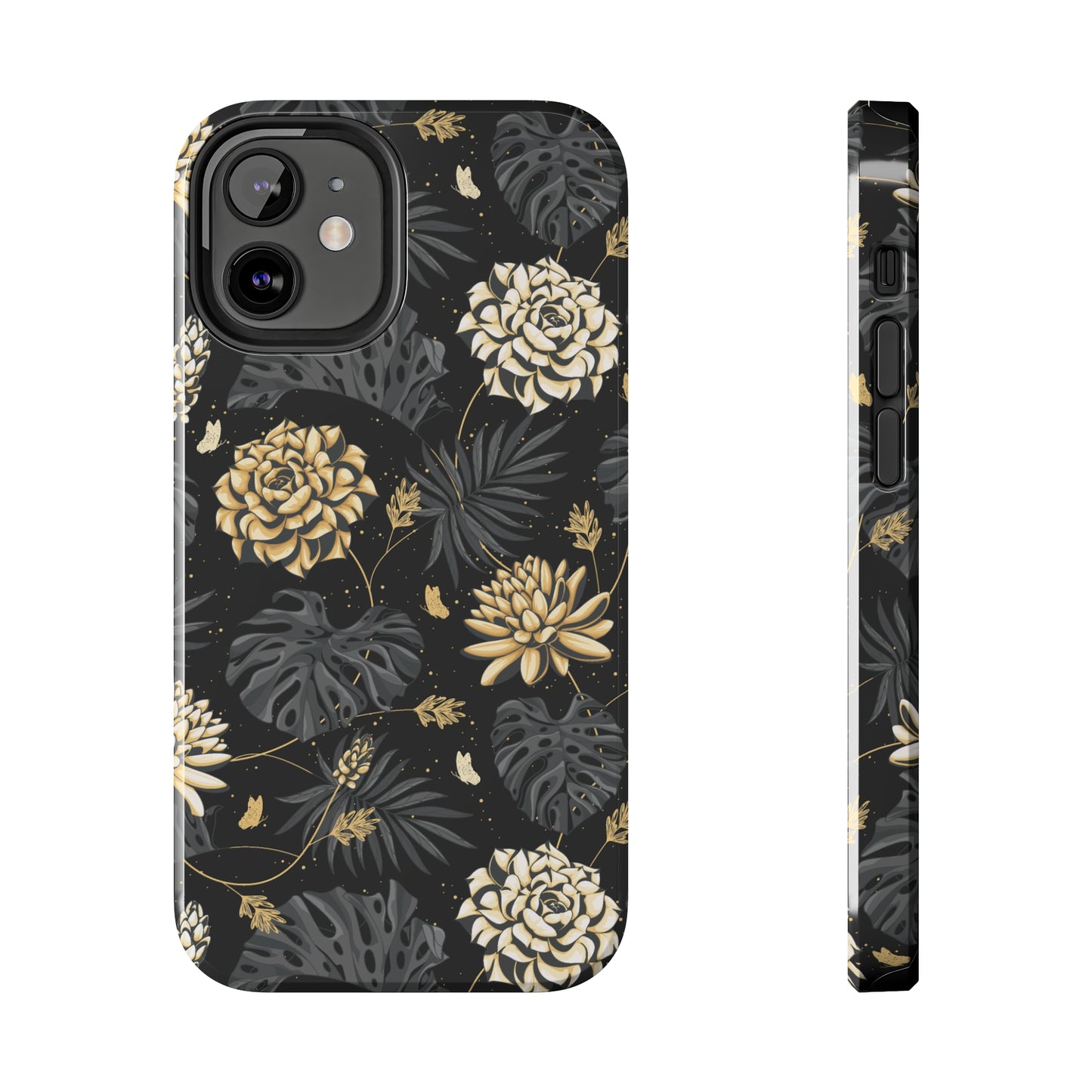 Golden Bloom Tough iPhone Case