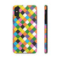 Cross Checkers Tough iPhone Case