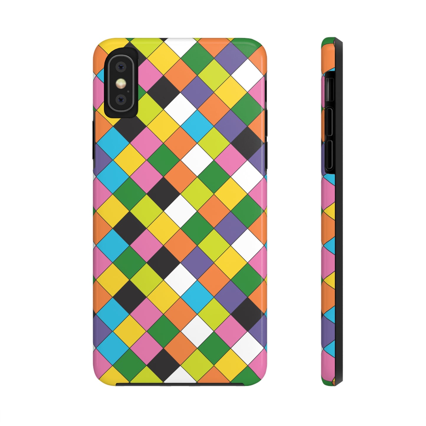 Cross Checkers Tough iPhone Case