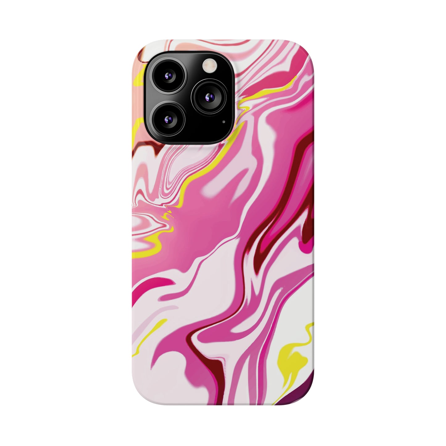 Acid marble pattern Snap Case