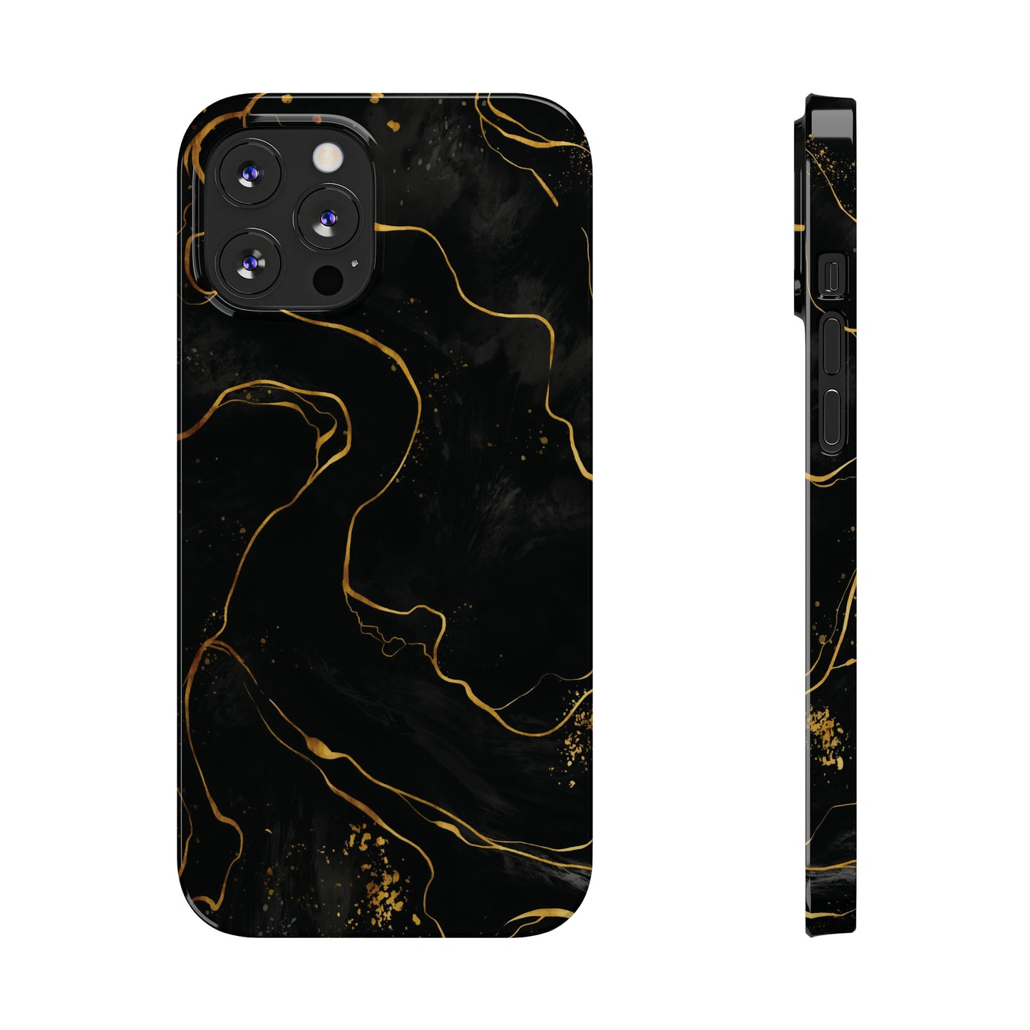 Black Mirage Snap Case