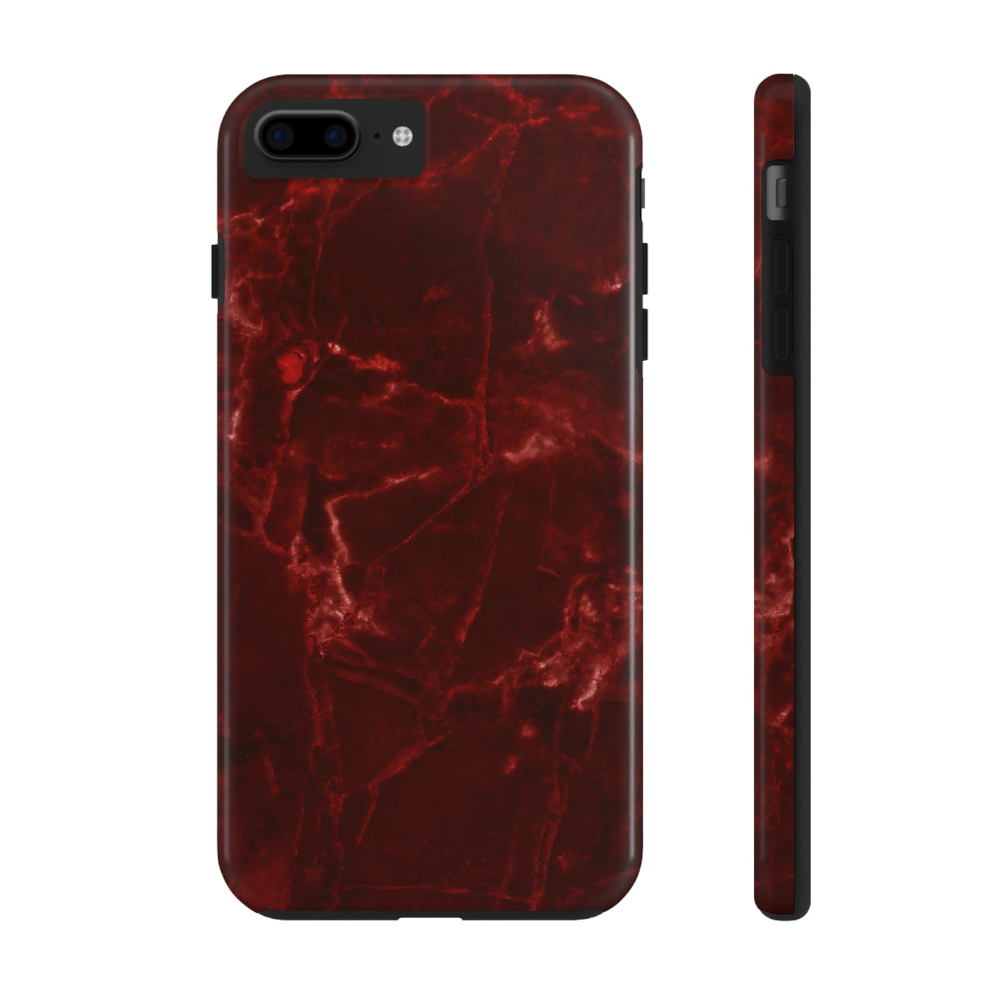 Red stone pattern Tough Case