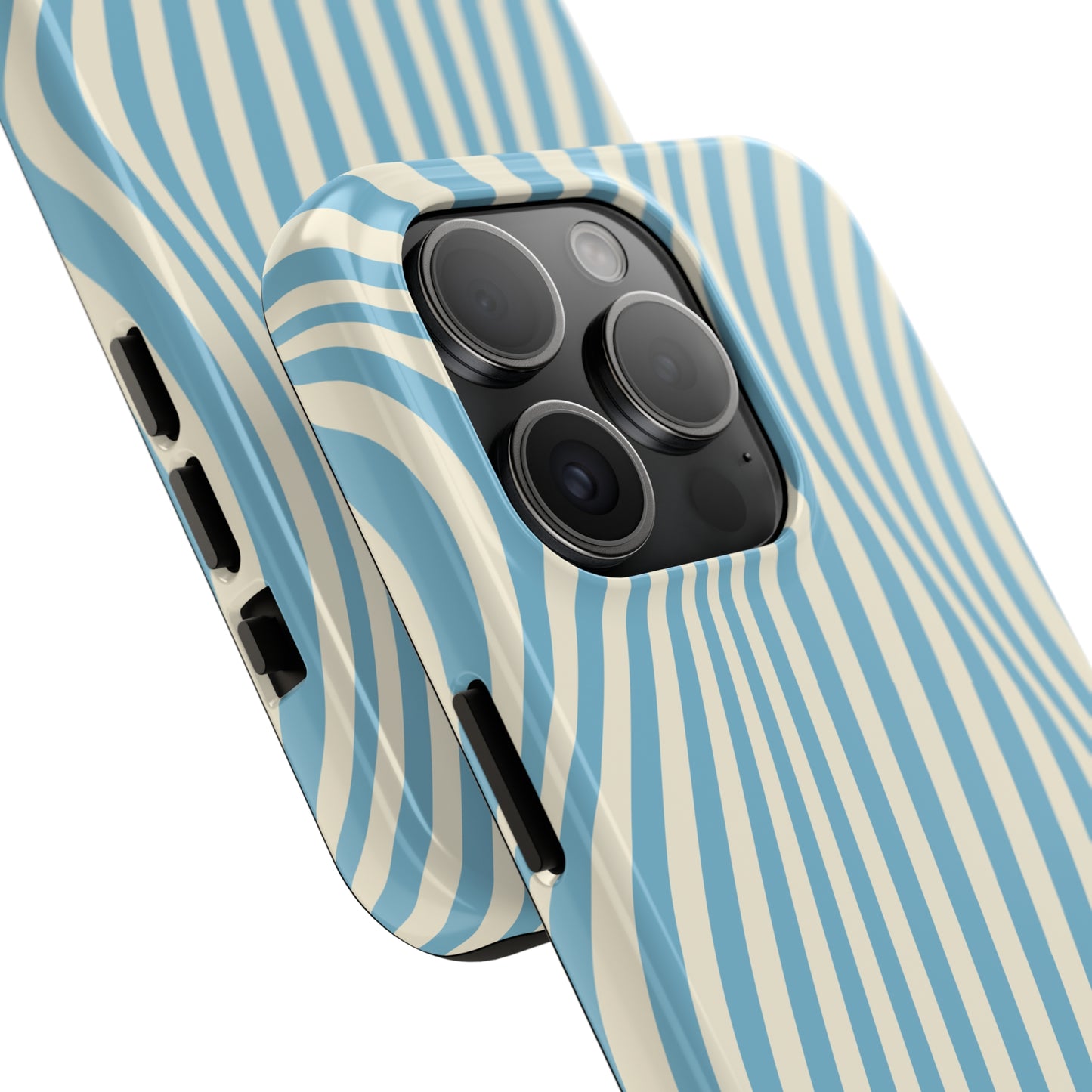 Aqua Swirl Tough iPhone Case