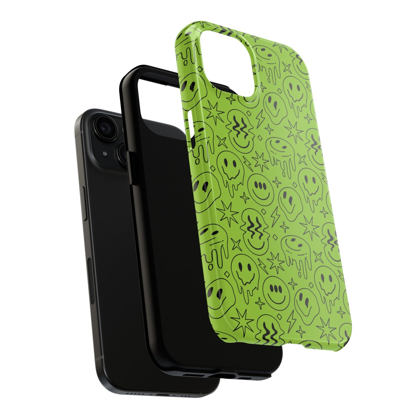 Acid Effect Tough iPhone Case