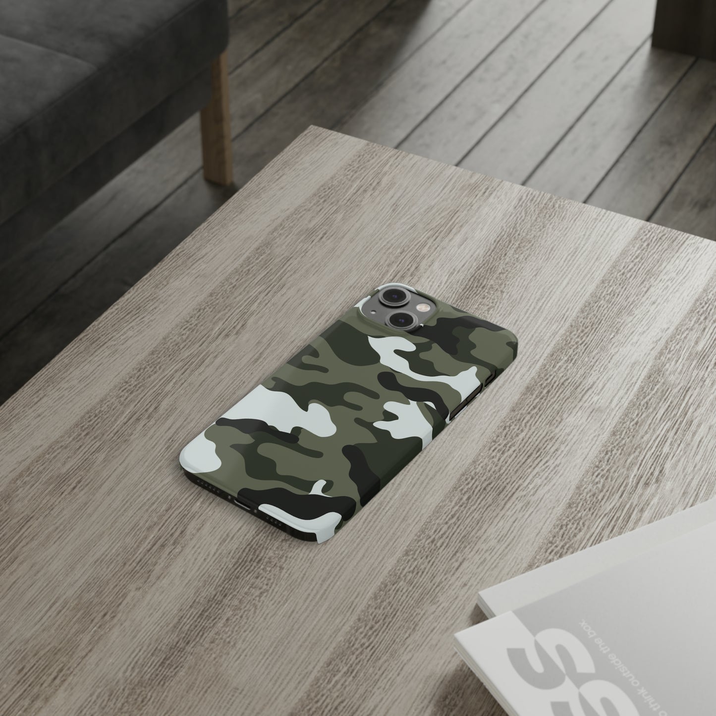 Camouflage Snap Case